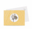 Grußkarte "Bienenblüte" gelb