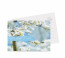 Grußkarten "BlueBee" blau