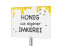 Aluverbundschild "Frischer Honig"