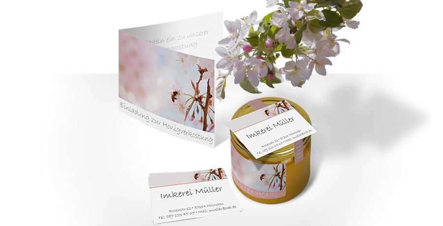 Corporate Design f&uuml;r Imker