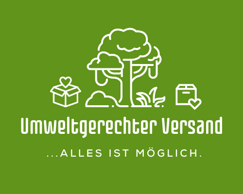 Umweltschonender CO2-neutraler Versand Umweltschonender CO2-neutraler Versand