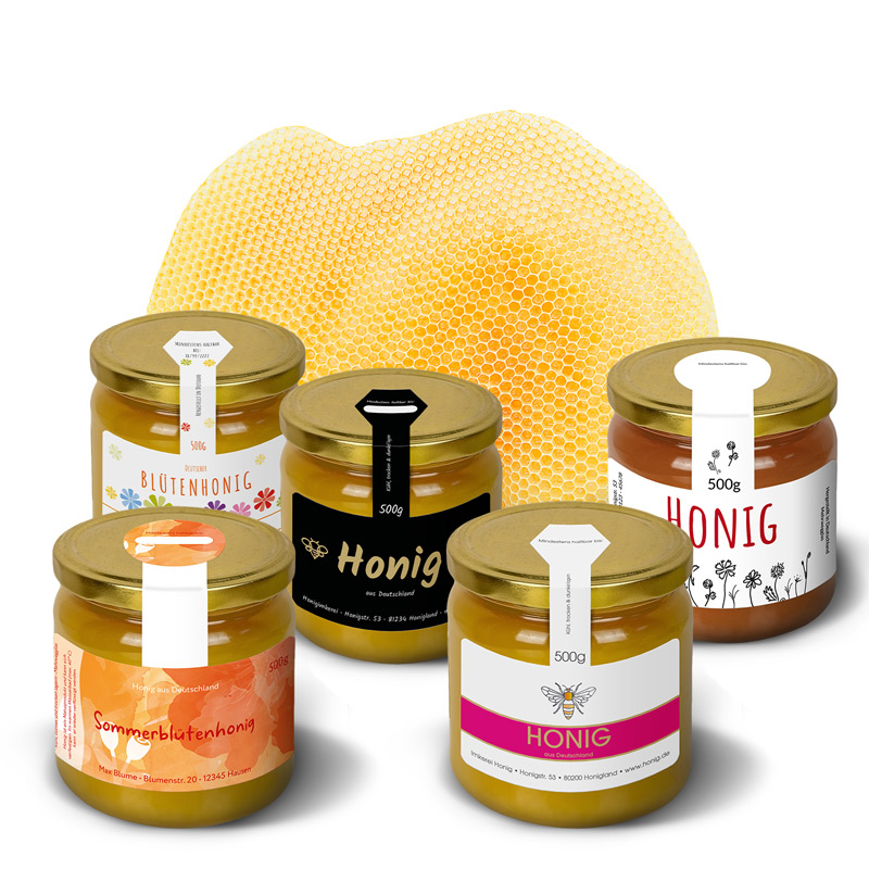 Honigetiketten