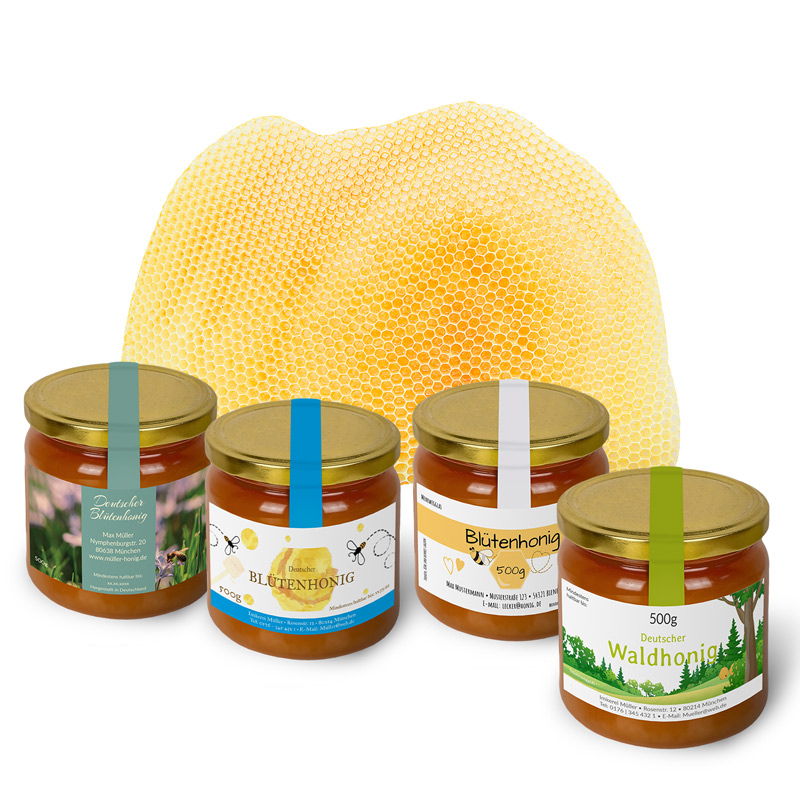 Honigetiketten
